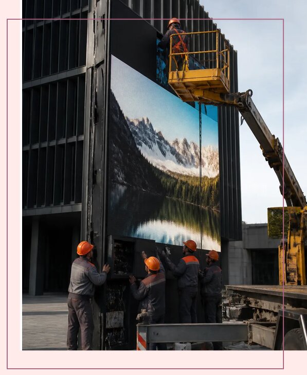 Размещение DOOH рекламы в Ижевске на цифровых экранах